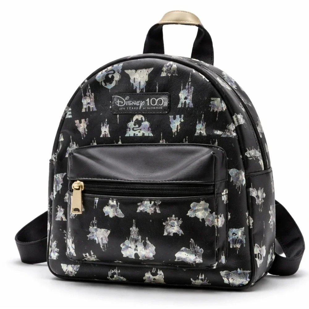 DISNEY (BIOWORLD) 100 Mini Backpack Holographic Castle Print